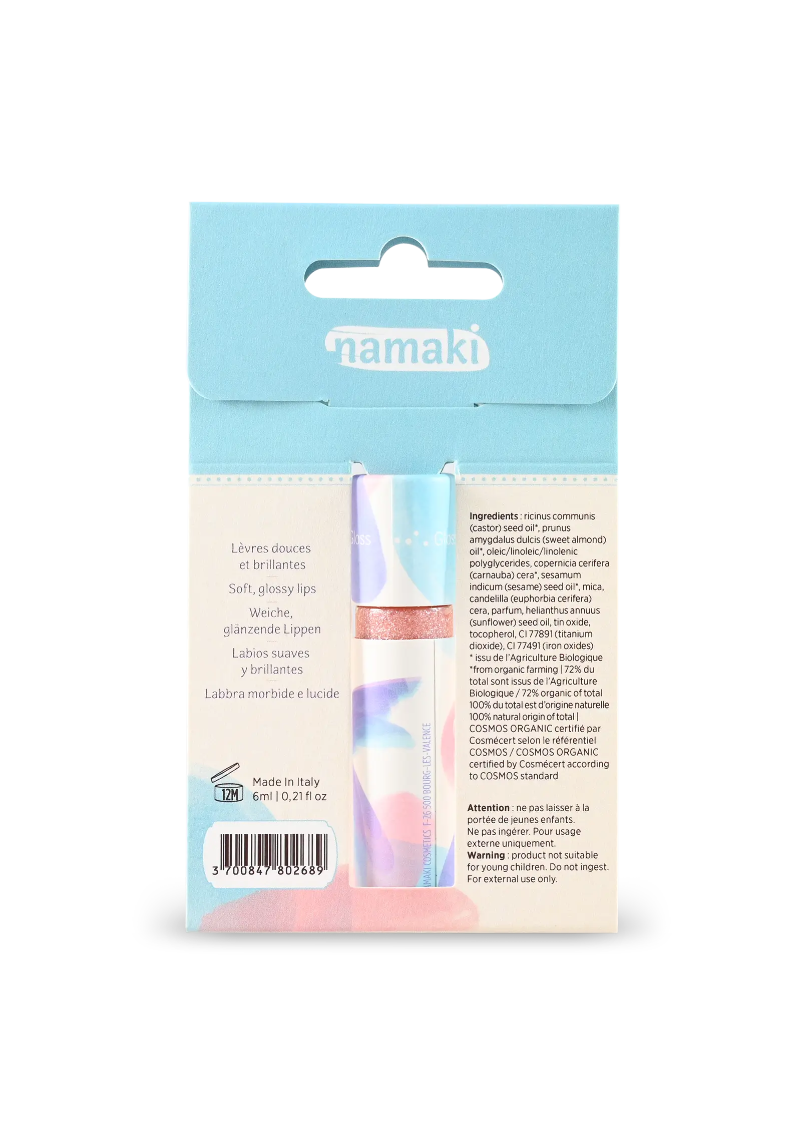 gloss pour enfants bio