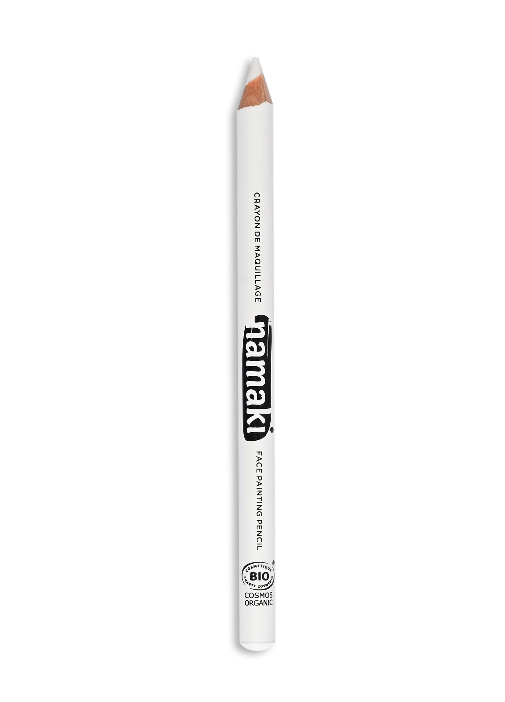 crayon de maquillage fin blanc bio