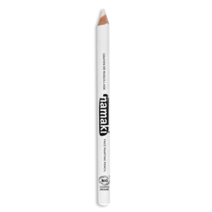 crayon de maquillage fin blanc bio