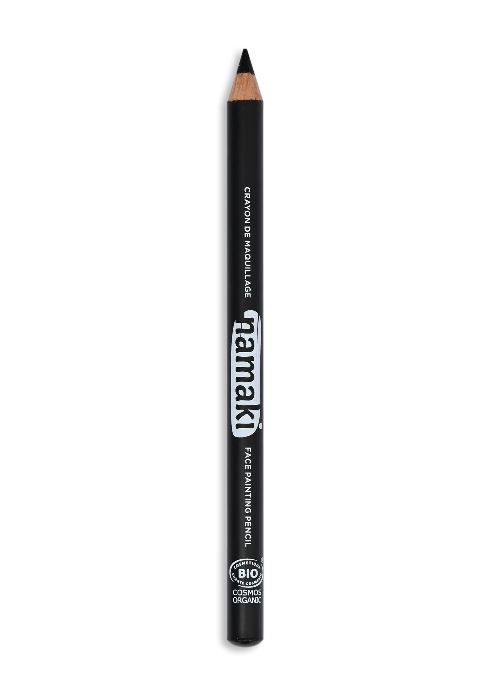crayon de maquillage fin noir bio