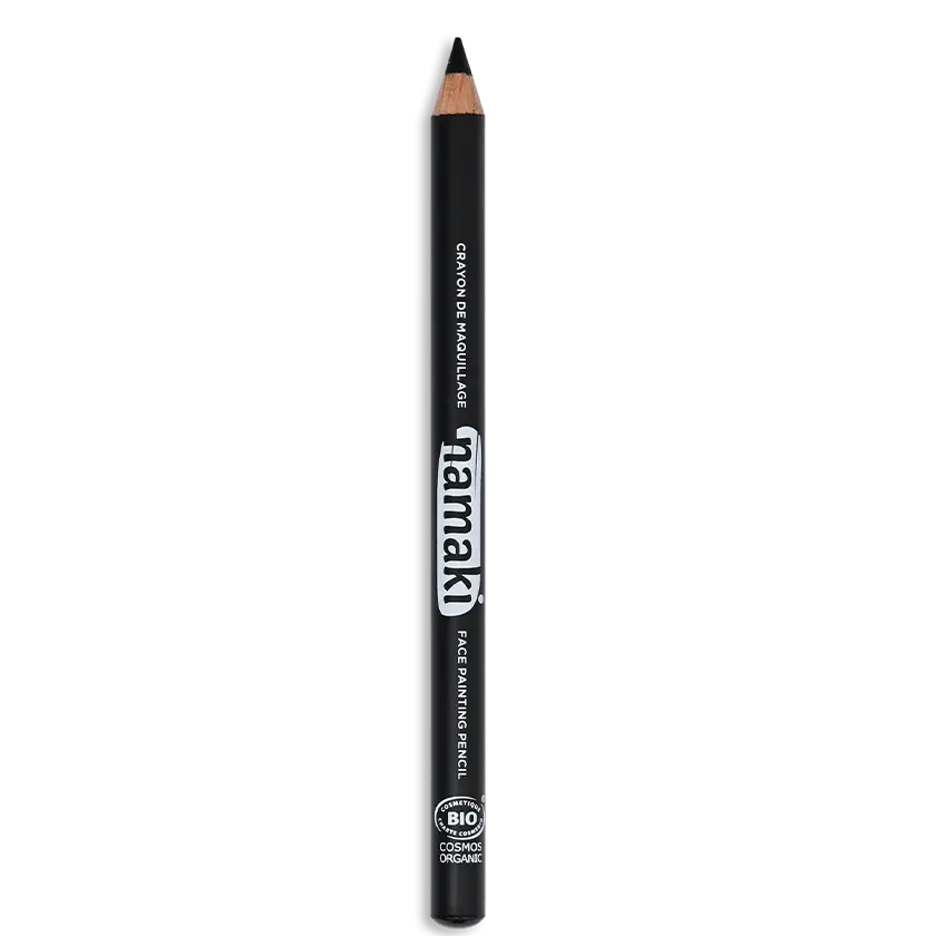crayon de maquillage fin noir bio