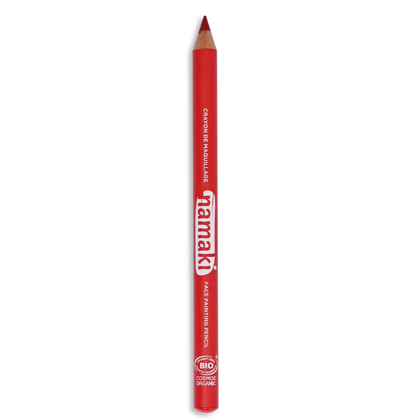 crayon fin rouge bio