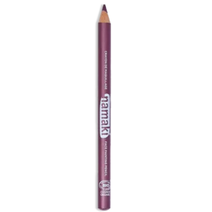 crayon de maquillage fin violet