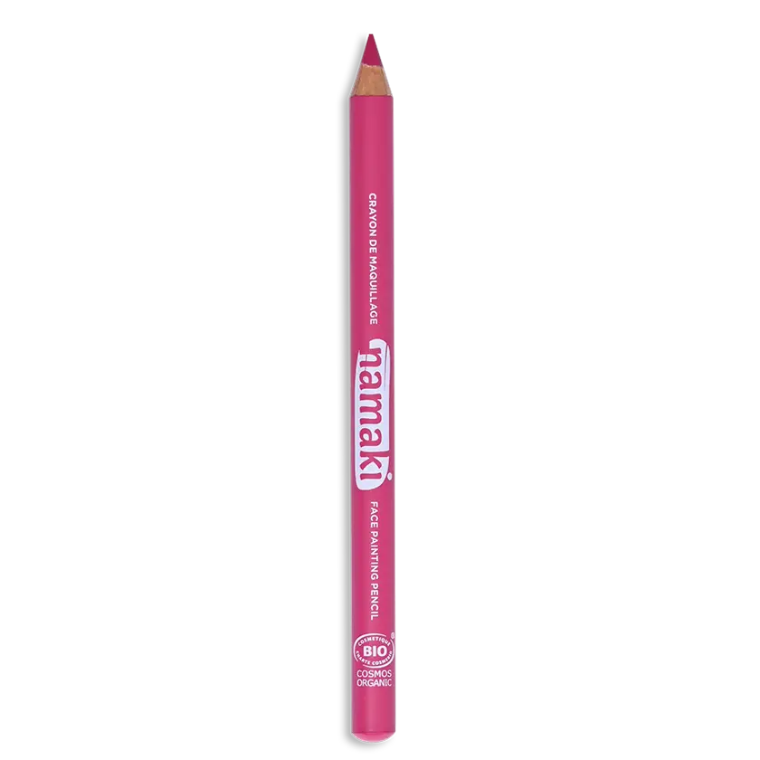 crayon de maquillage fin fuchsia bio