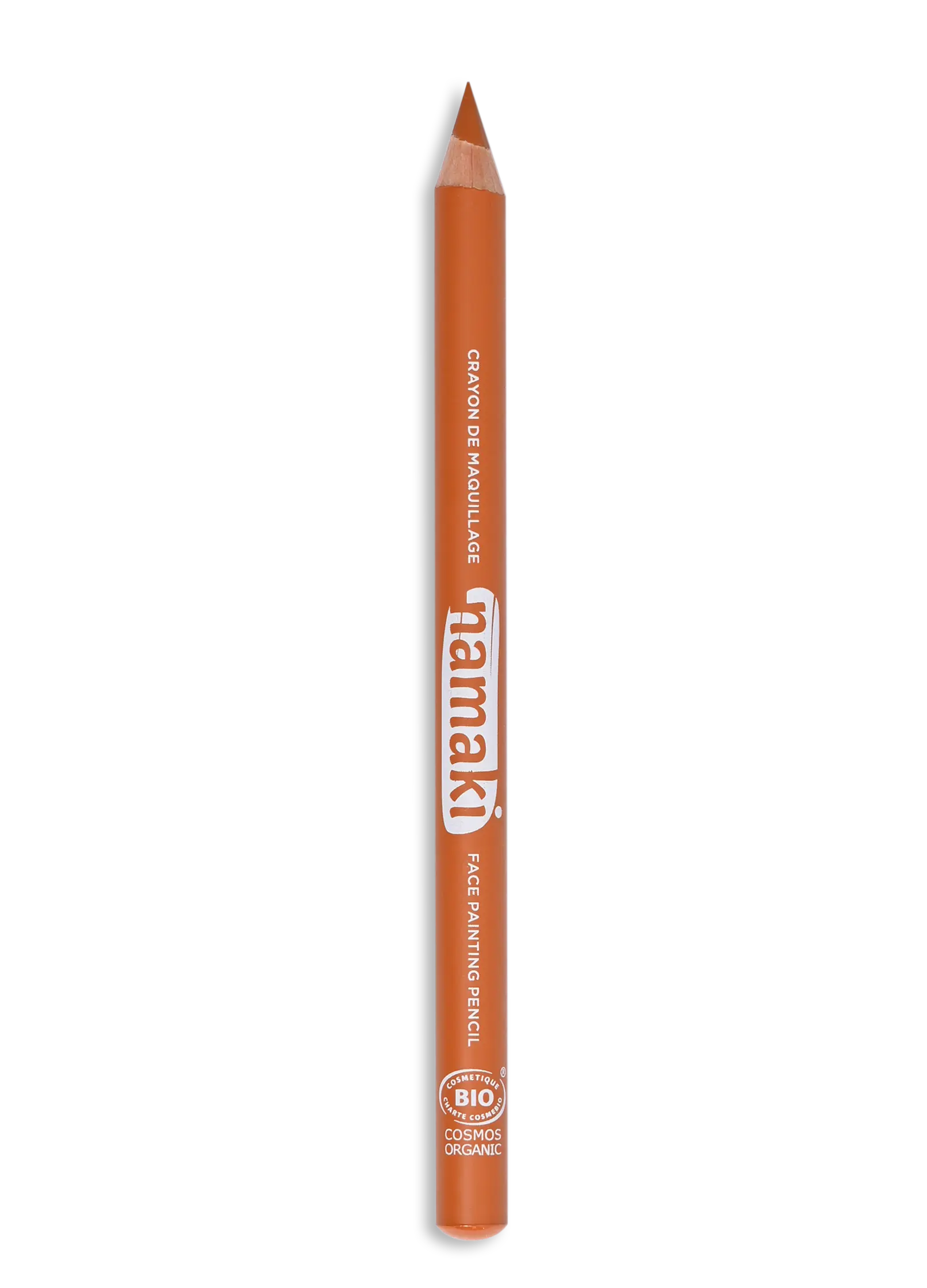 crayon de maquillage fin orange bio