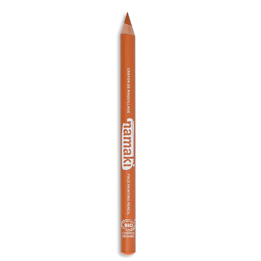 crayon de maquillage fin orange bio