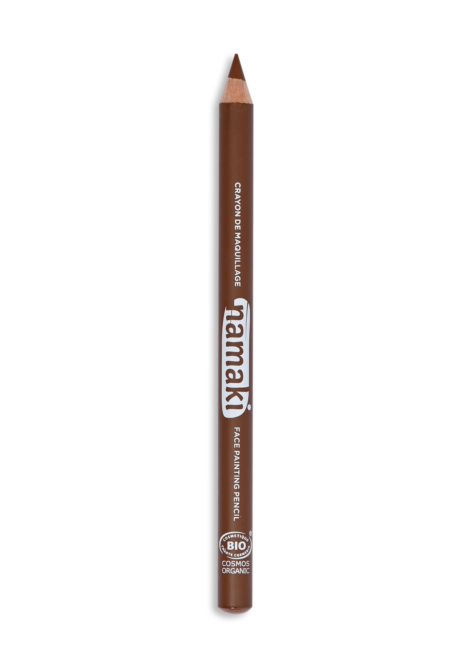 crayon de maquillage fin marron bio