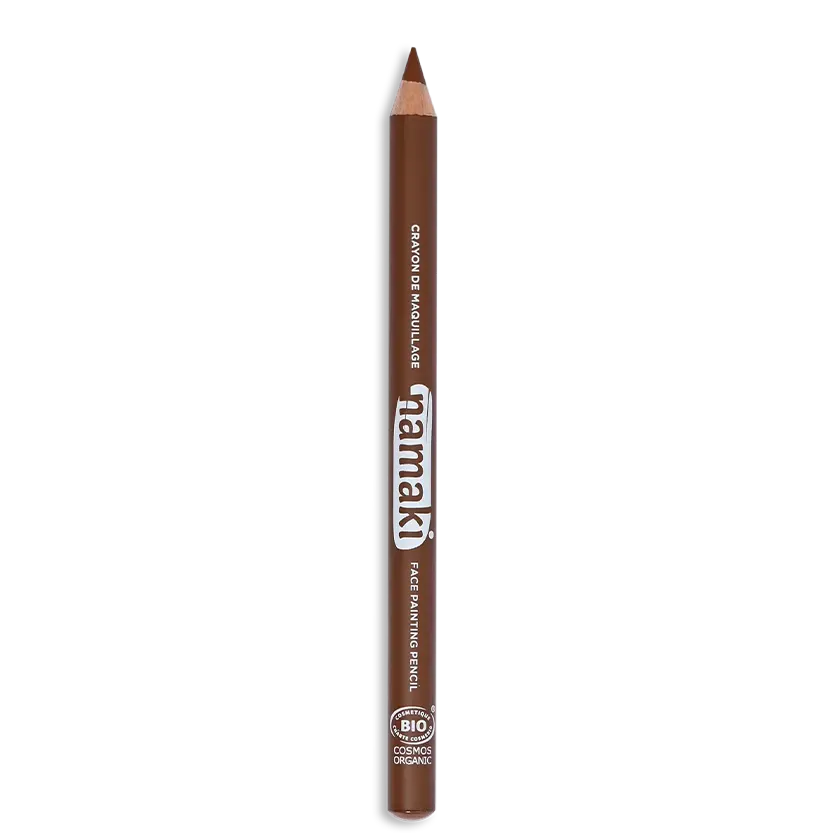 crayon de maquillage fin marron bio