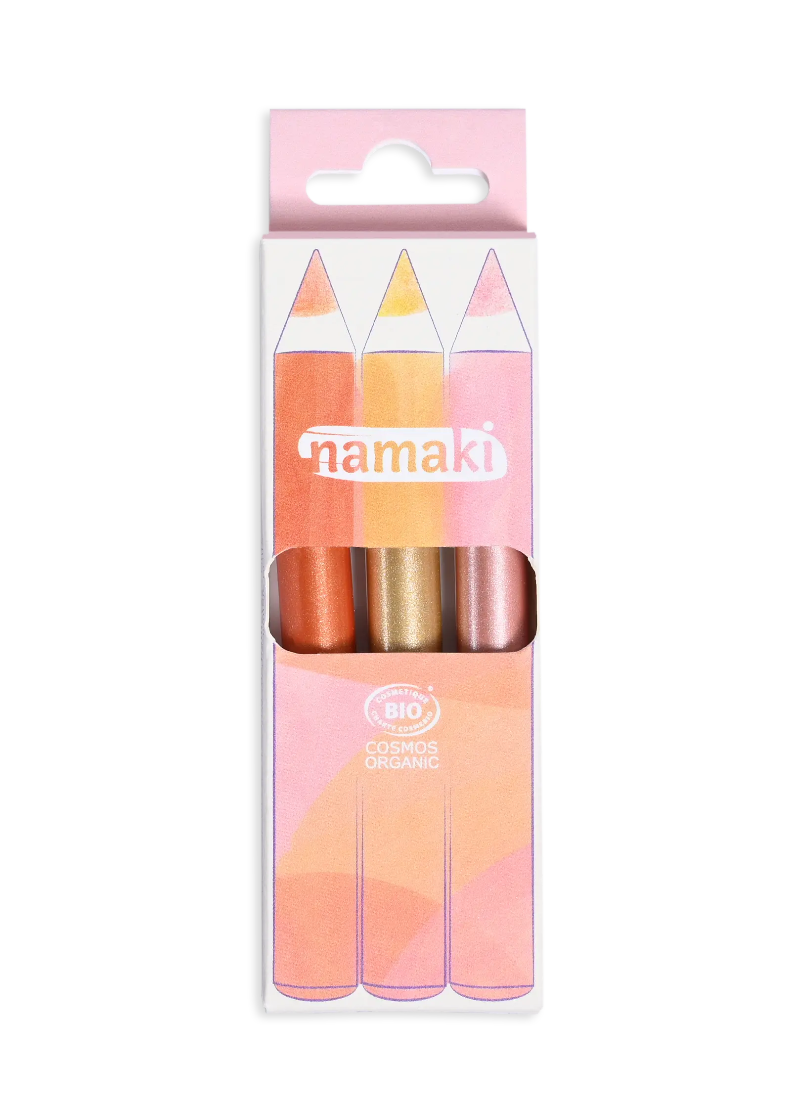 crayons maquillage pailletés enfant bio