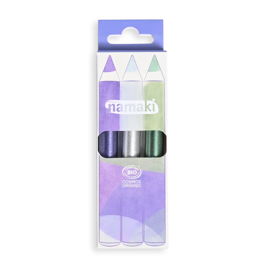 crayons maquillage pailletés enfant bio