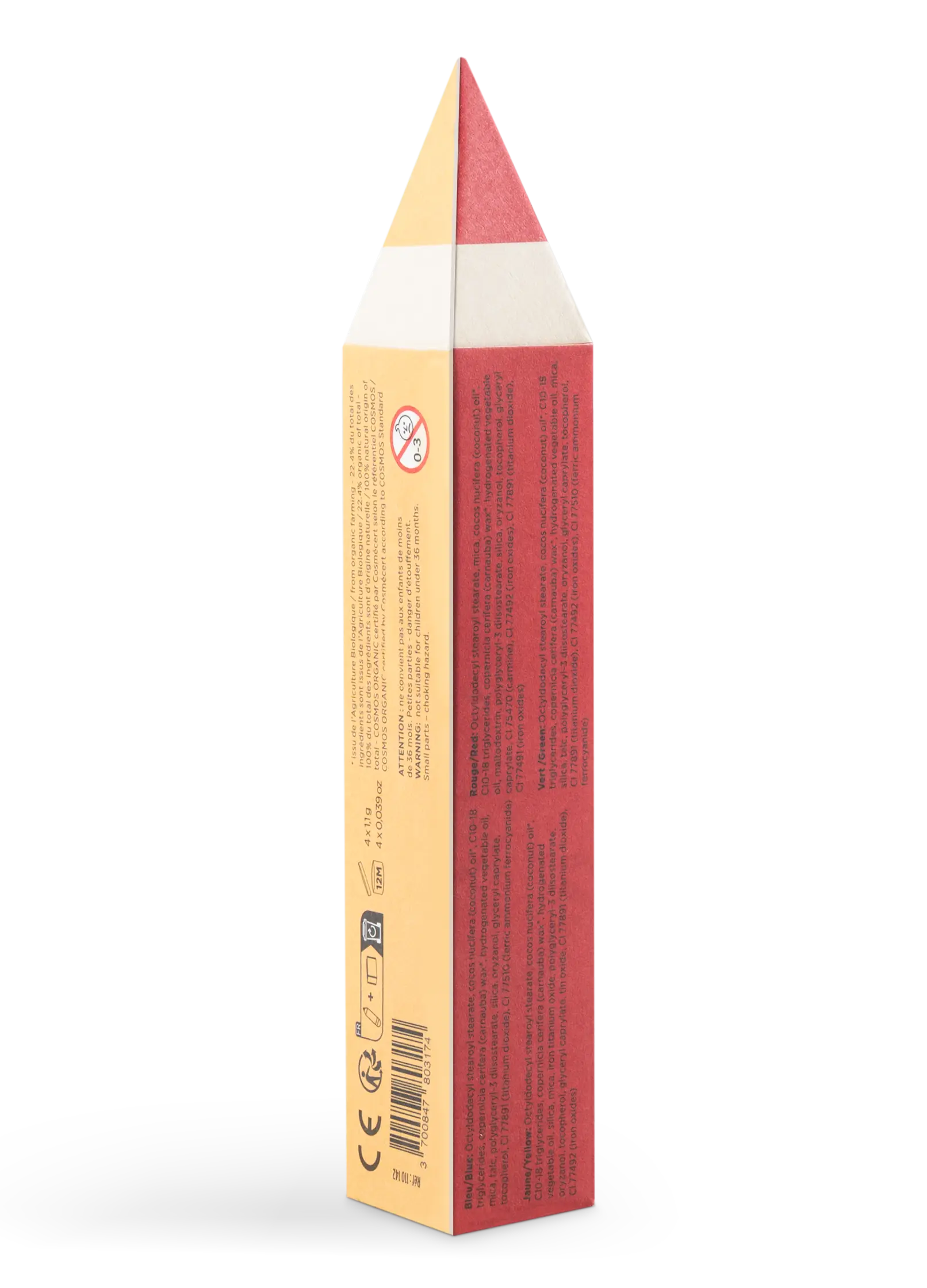 kit de 4 crayons fins
