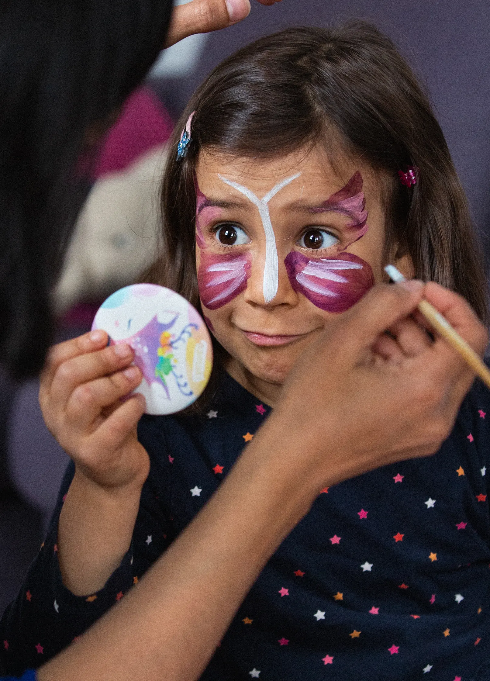 maquillage enfant papillon