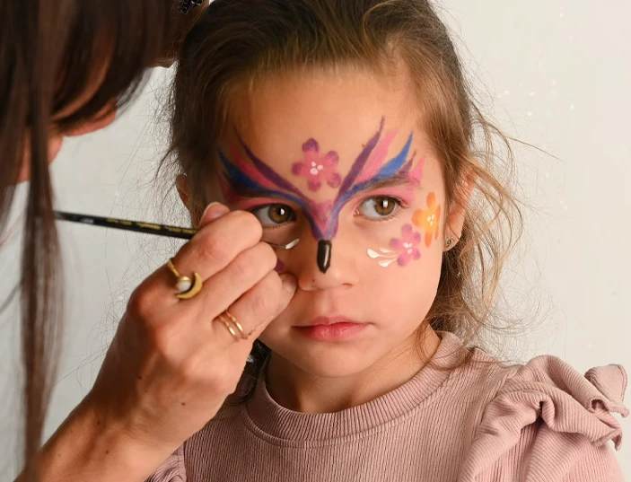 children's owl make-up tutorial