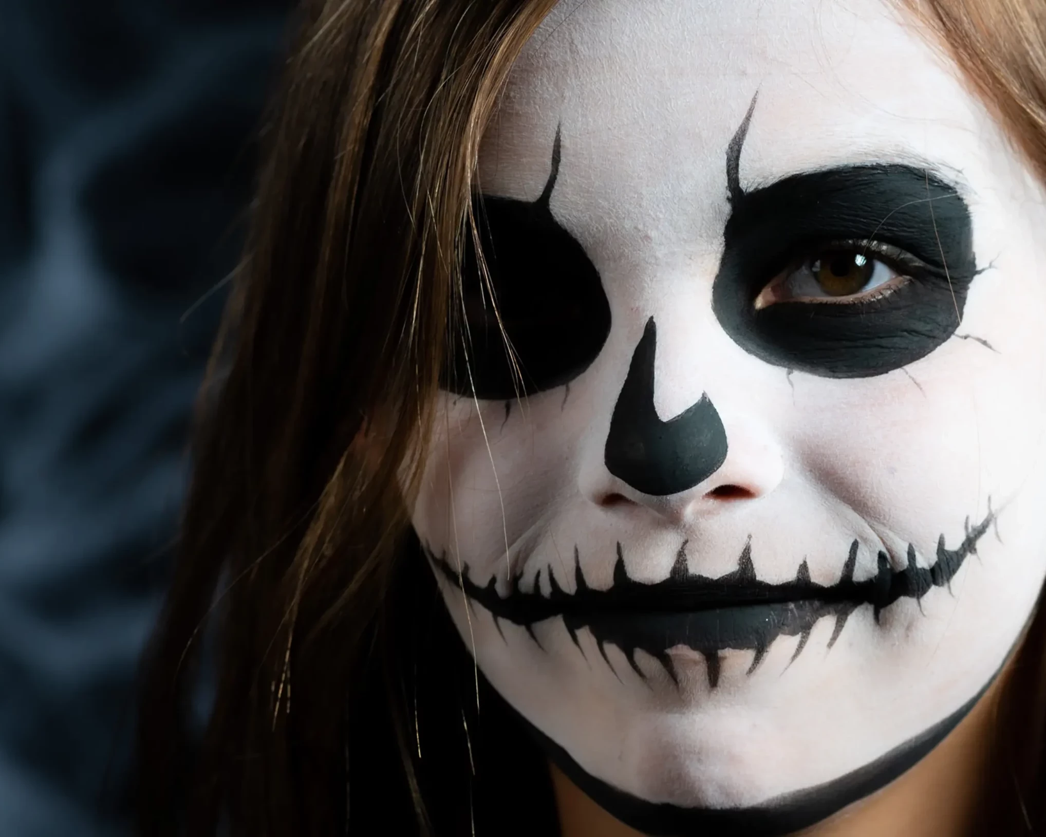 Halloween-Make-up Kinder