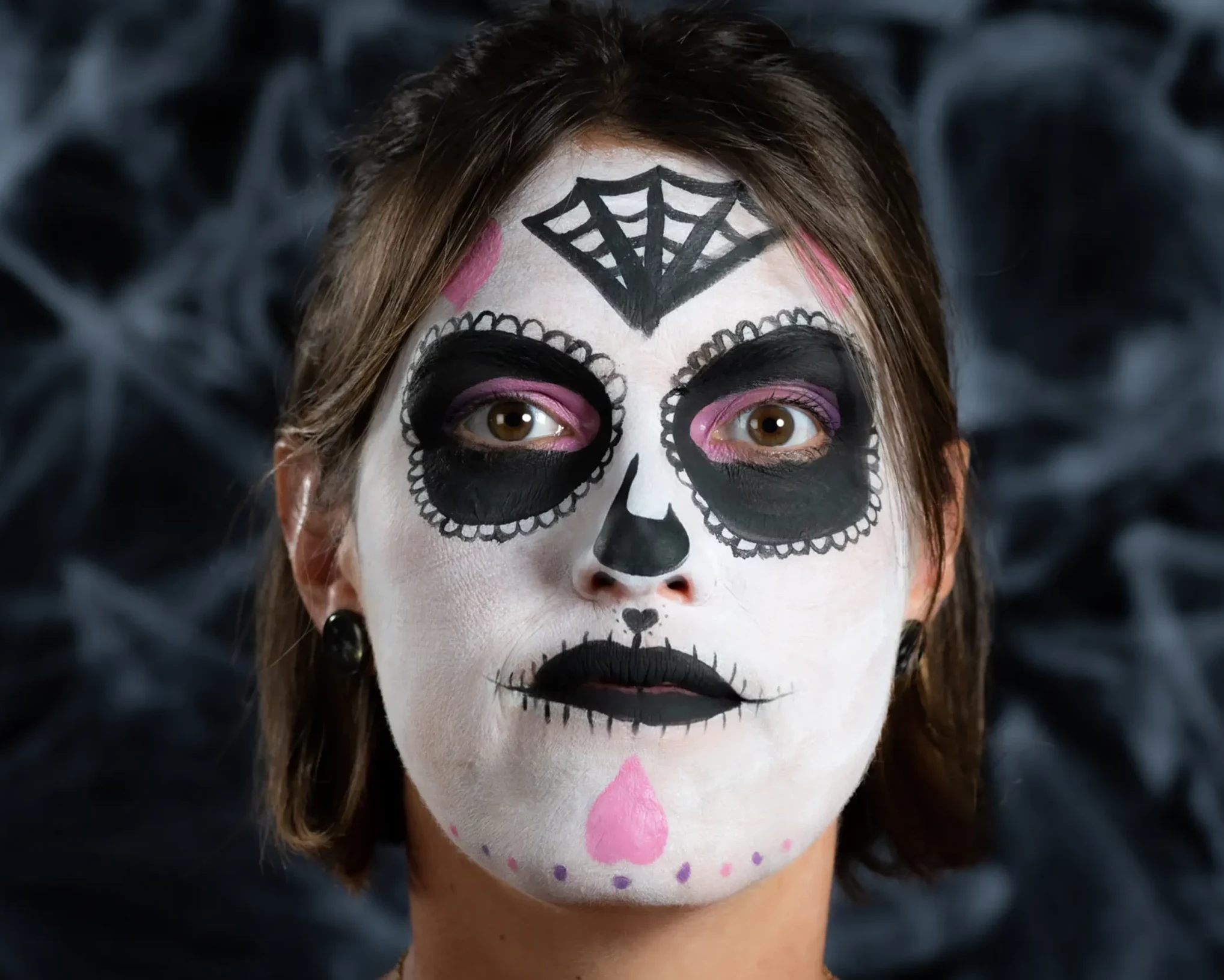 Halloween-Make-up Kinder