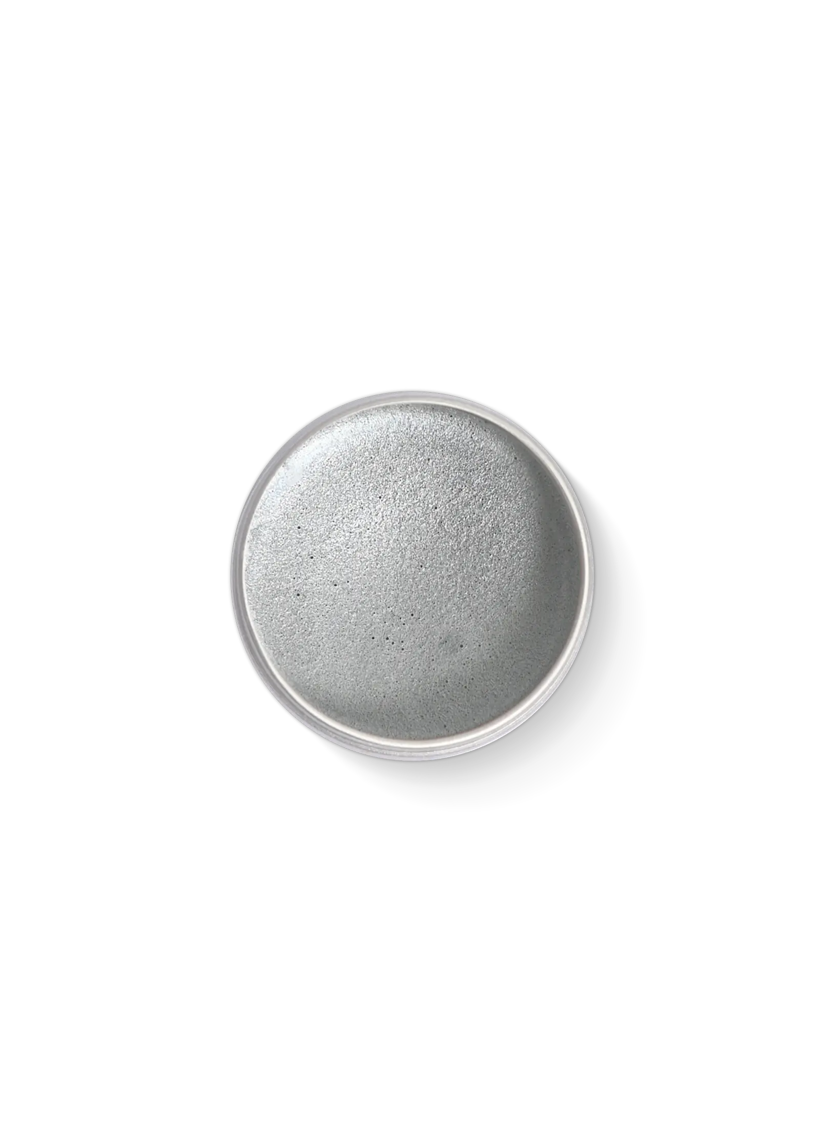 fard de maquillage gris argenté