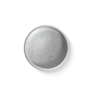fard de maquillage gris argenté