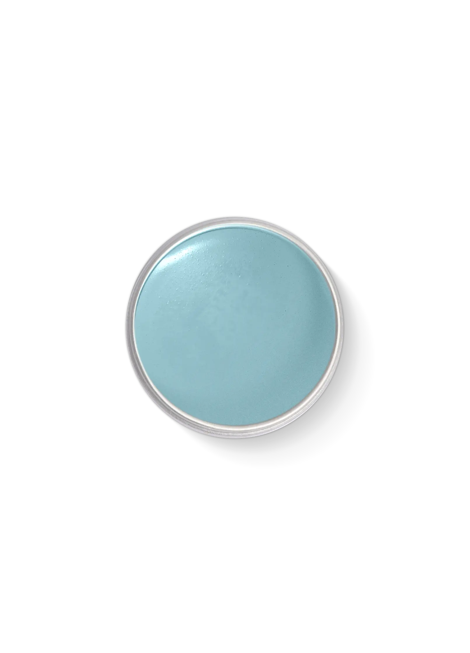 fard de maquillage bleu ciel