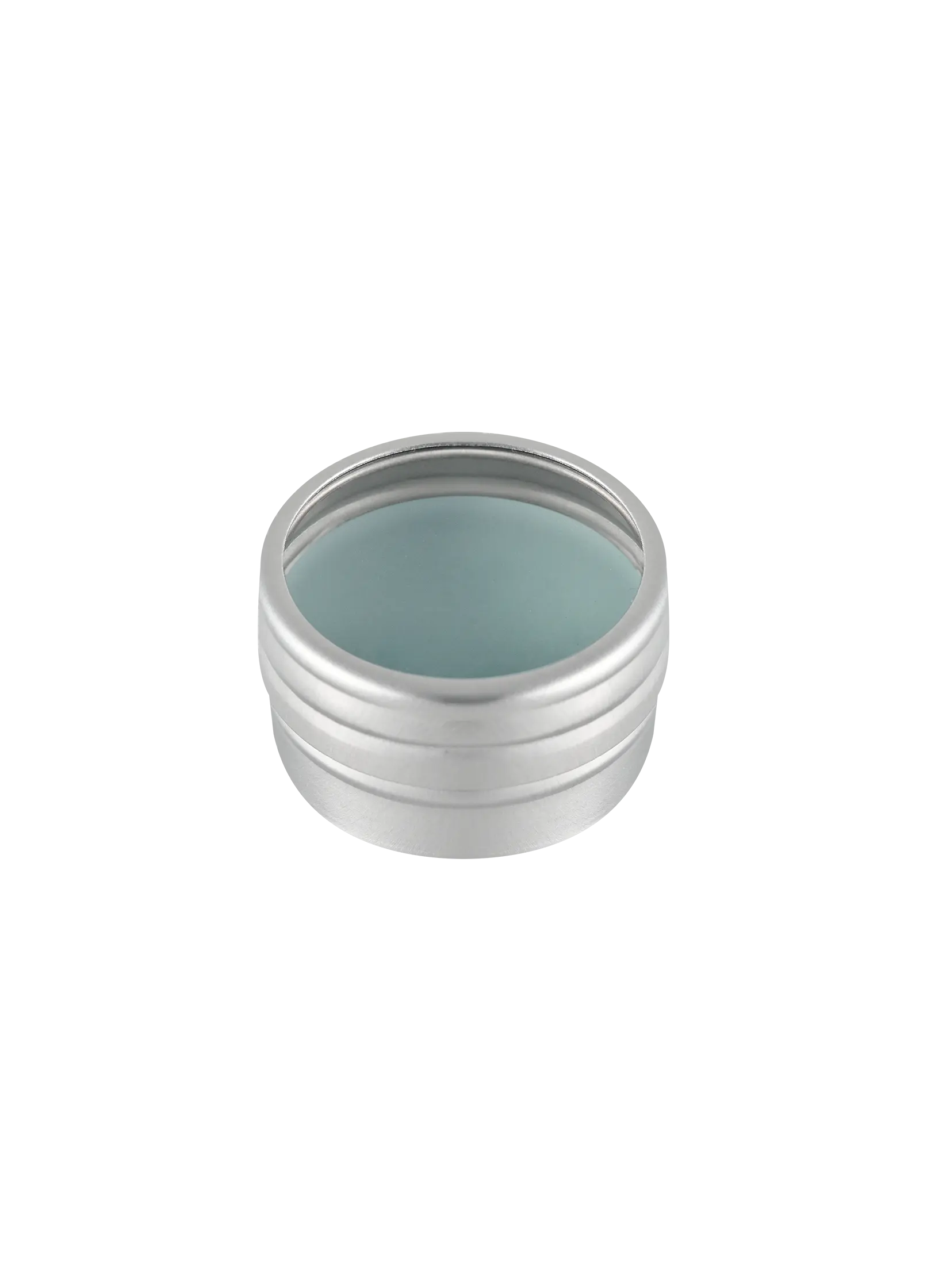 fard de maquillage bleu ciel