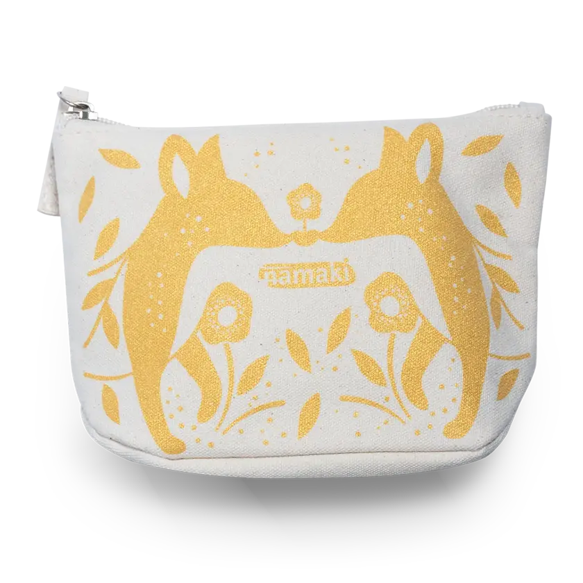 trousse vide jaune
