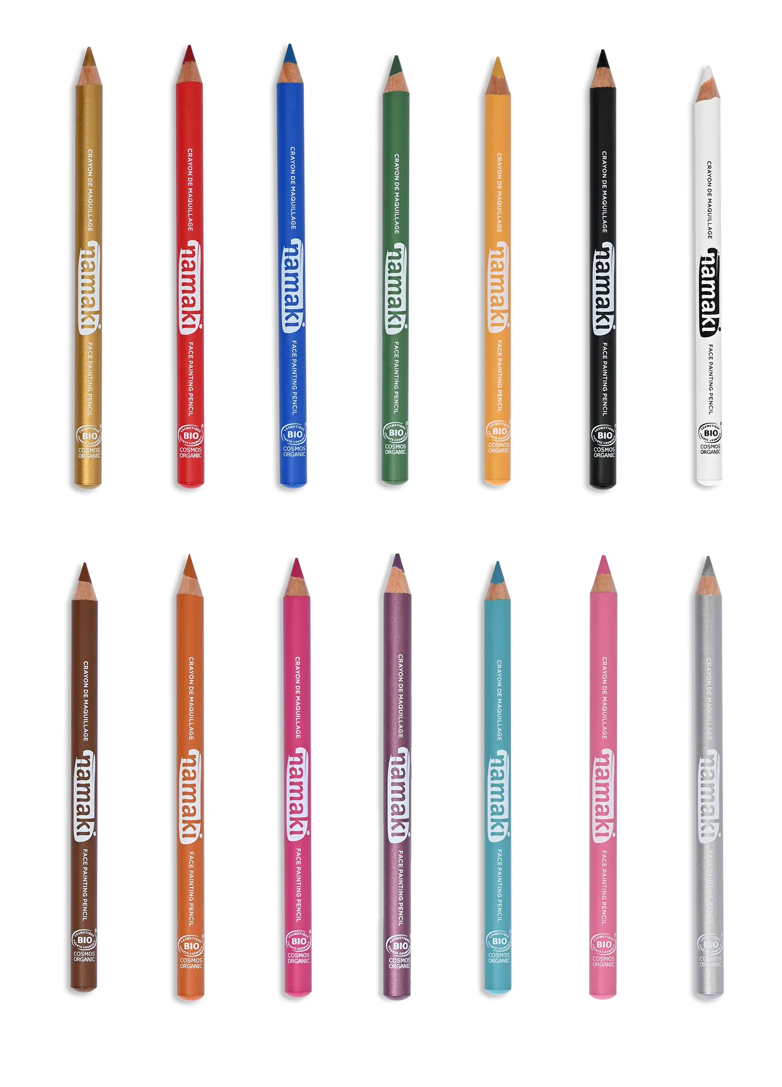 crayons de maquillage fins enfants