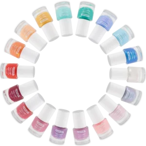 18 teintes vernis à ongles enfants