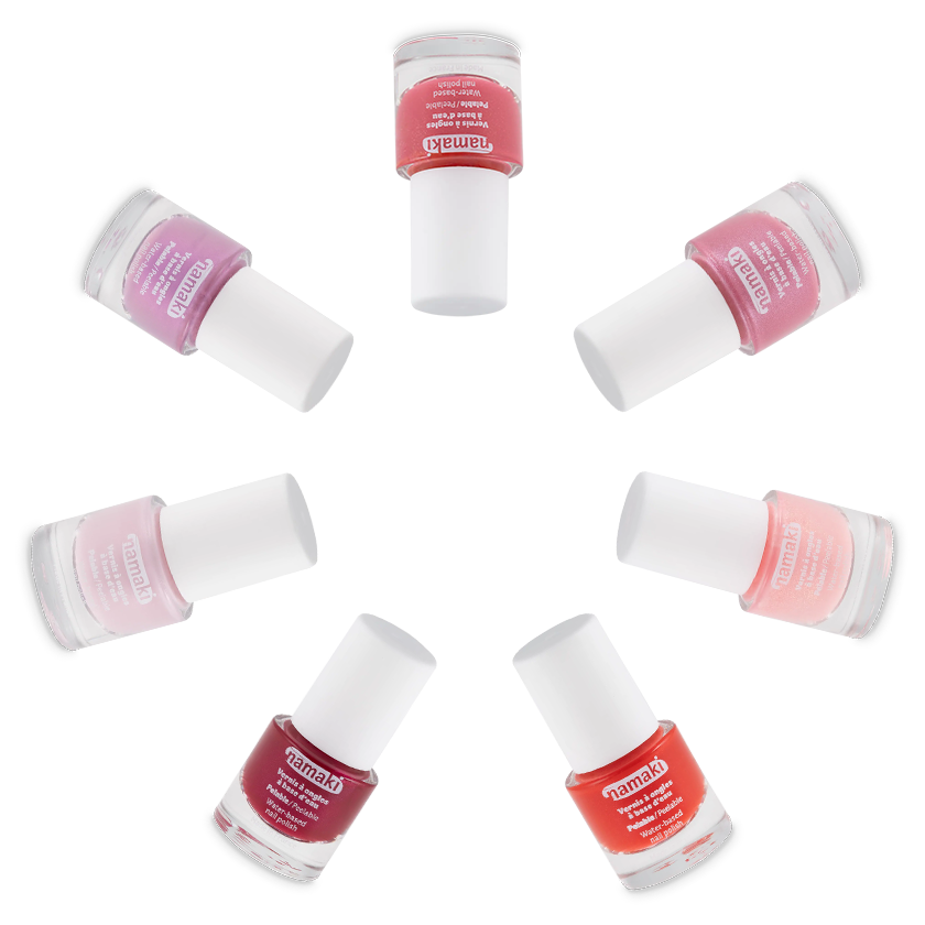 collection vernis à l'eau pour enfant pelable