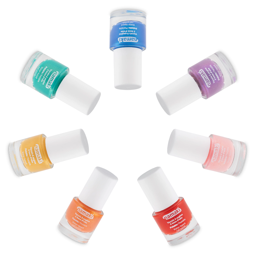 pack vernis à ongles enfant pelables