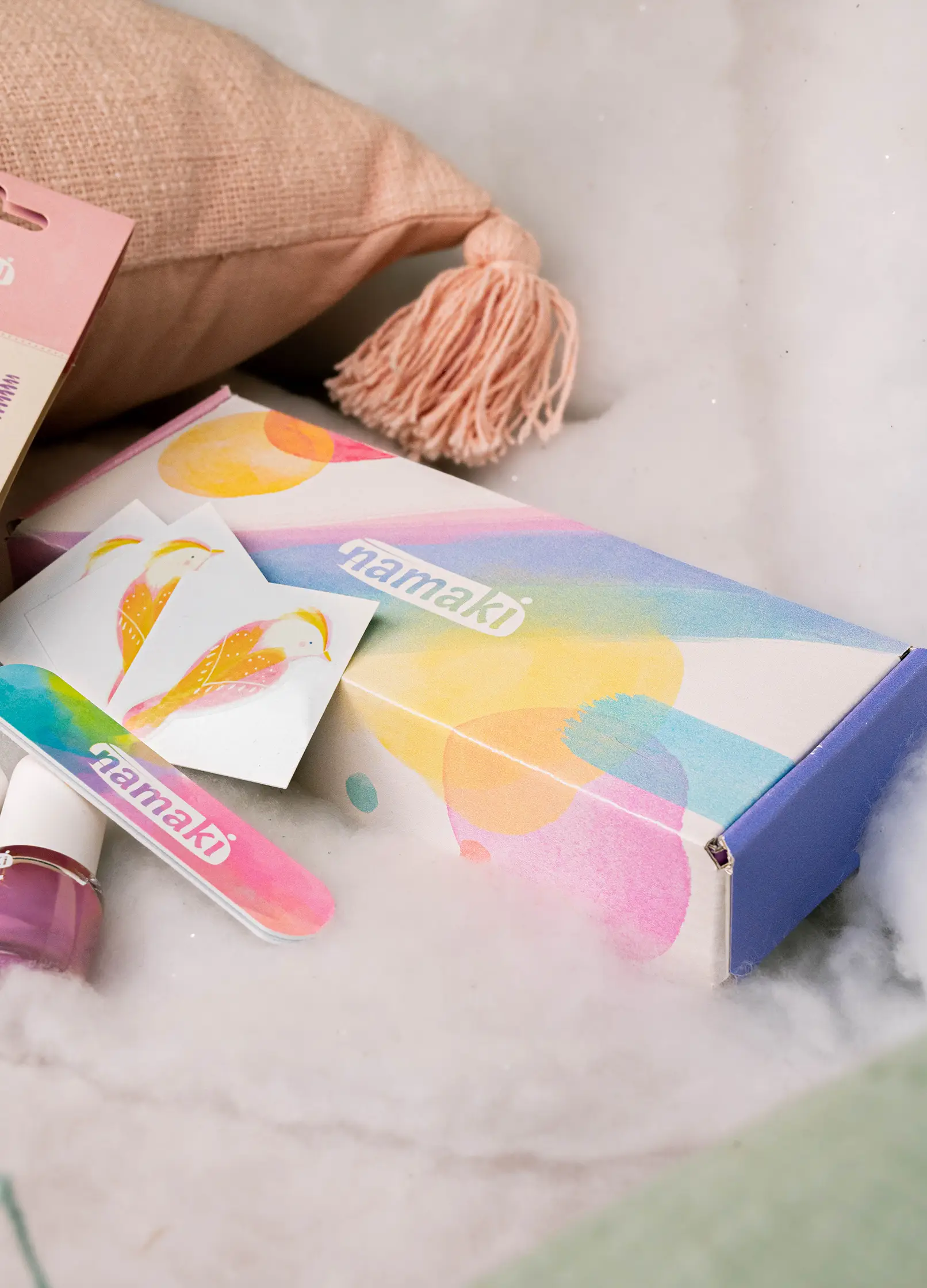 coffret de maquillage soirée pyjama