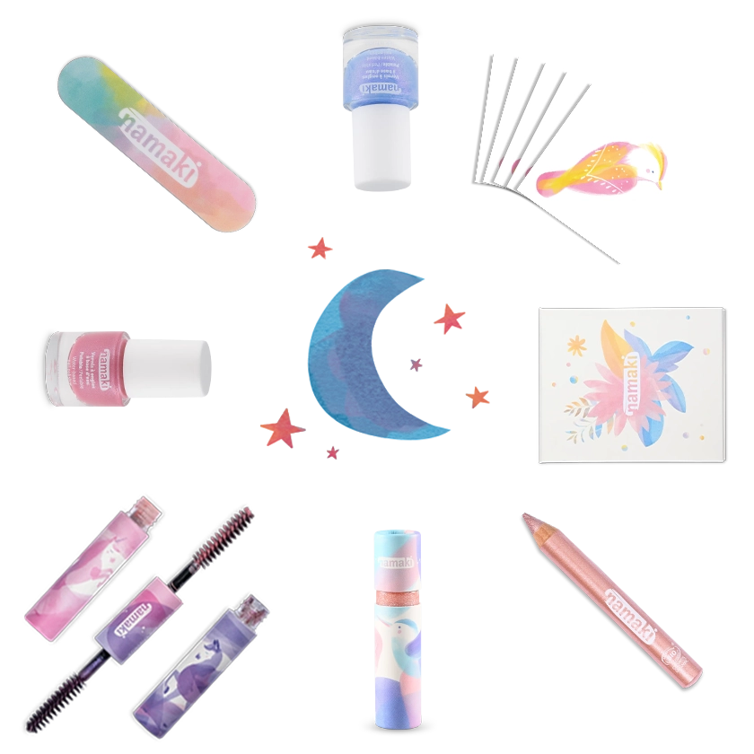 pack maquillage soirée pyjama