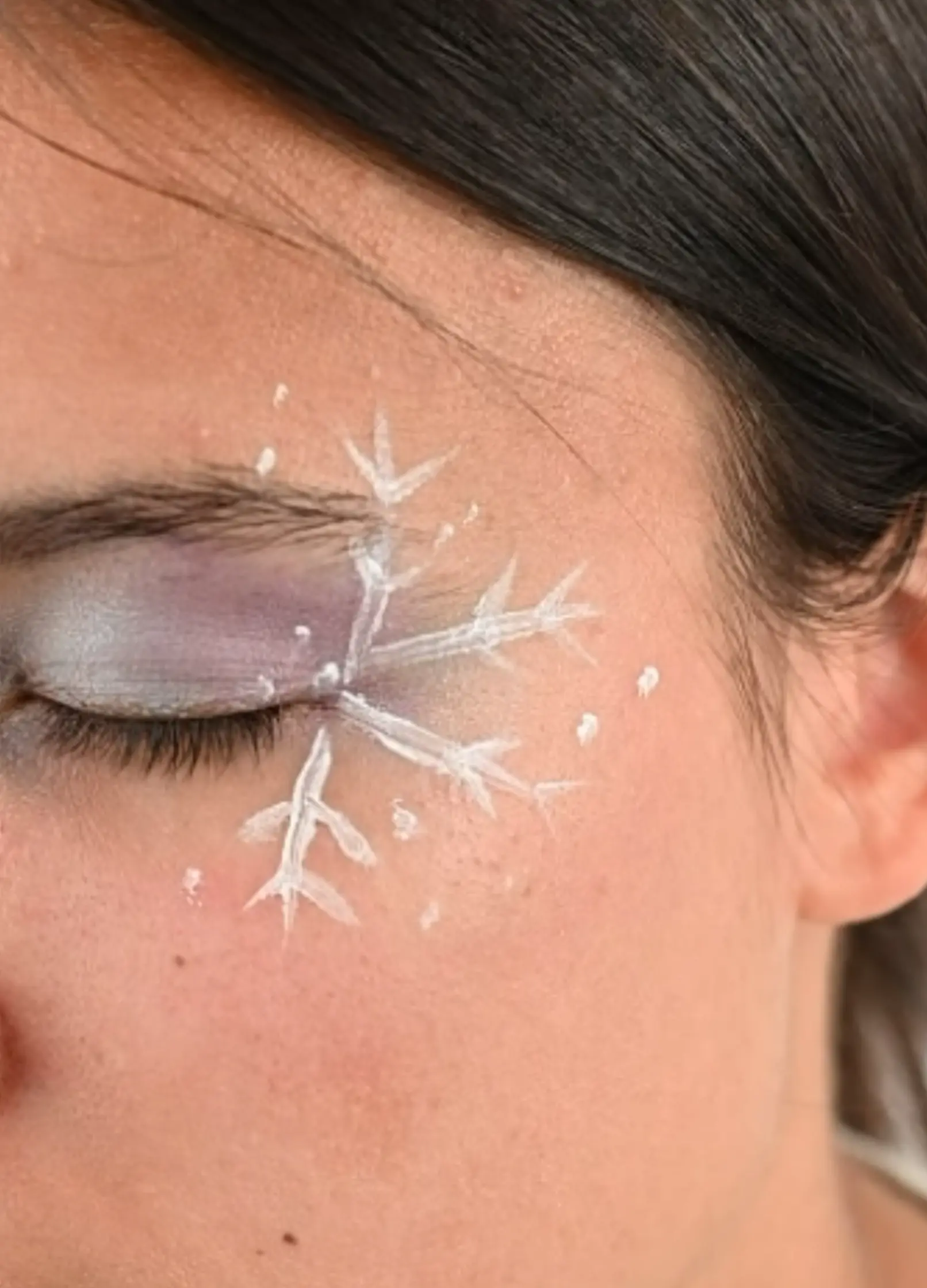 maquillage enfant flocon