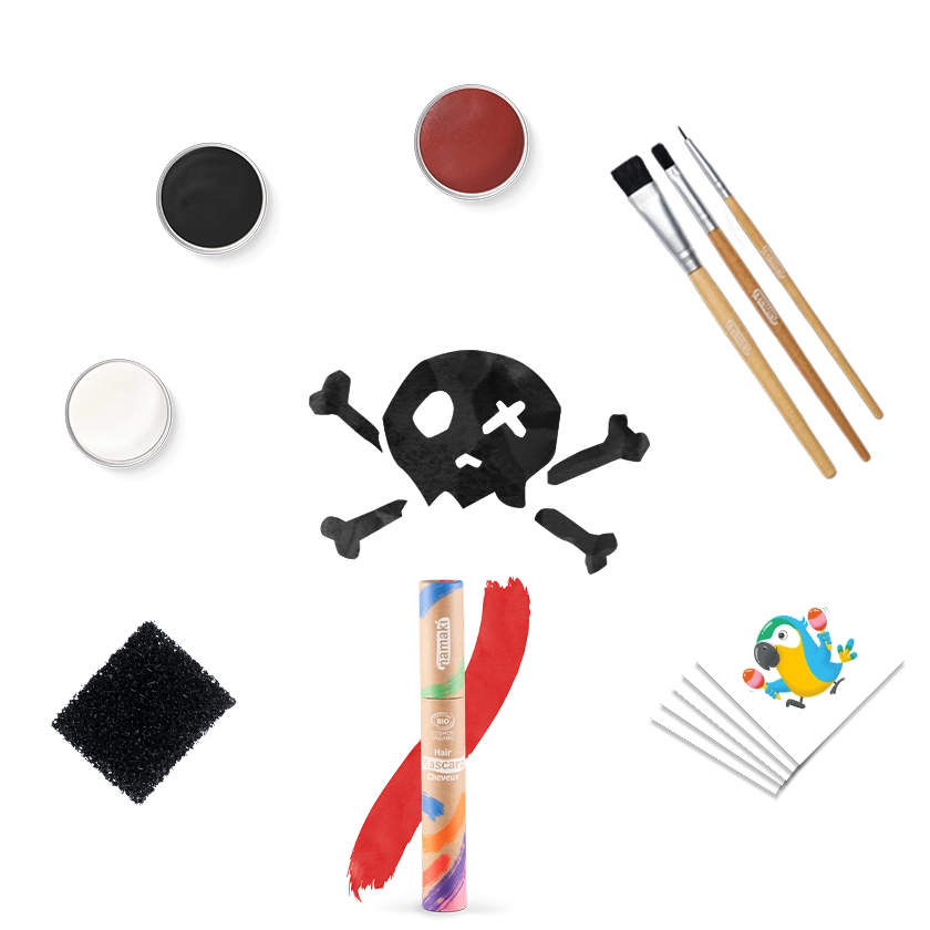 pack maquillage pirate