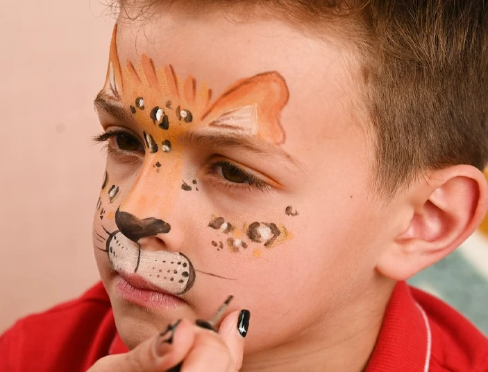 tuto maquillage léopard enfant