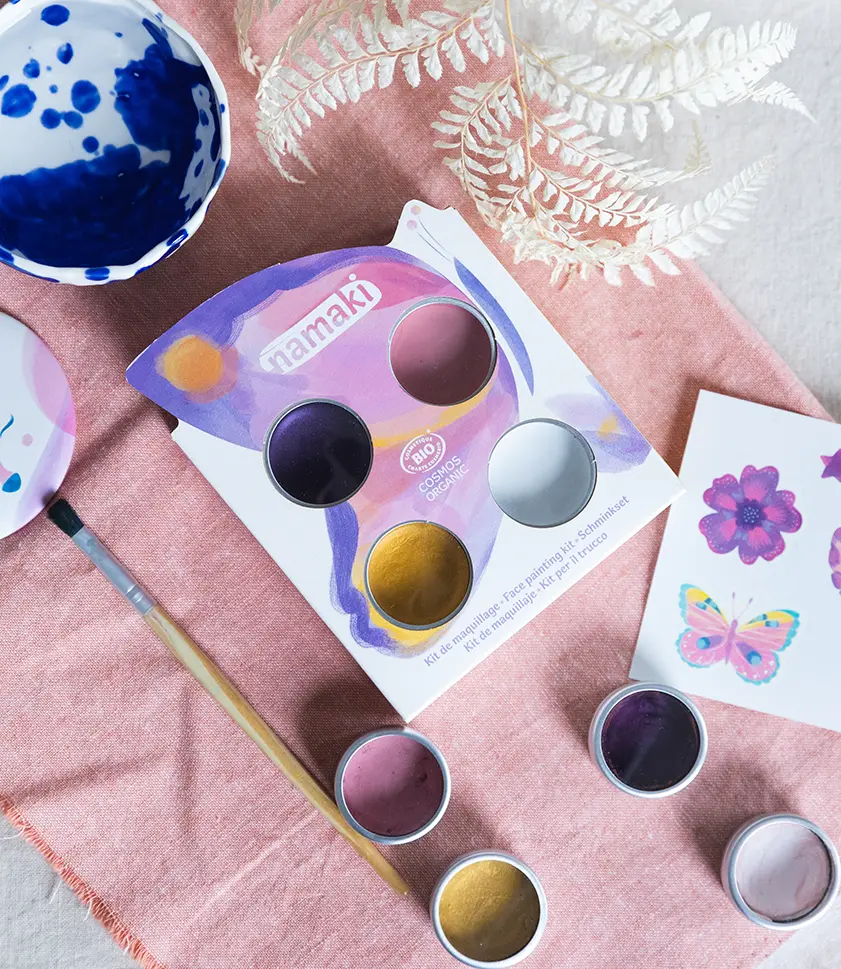 Fards de maquillage bio enfant