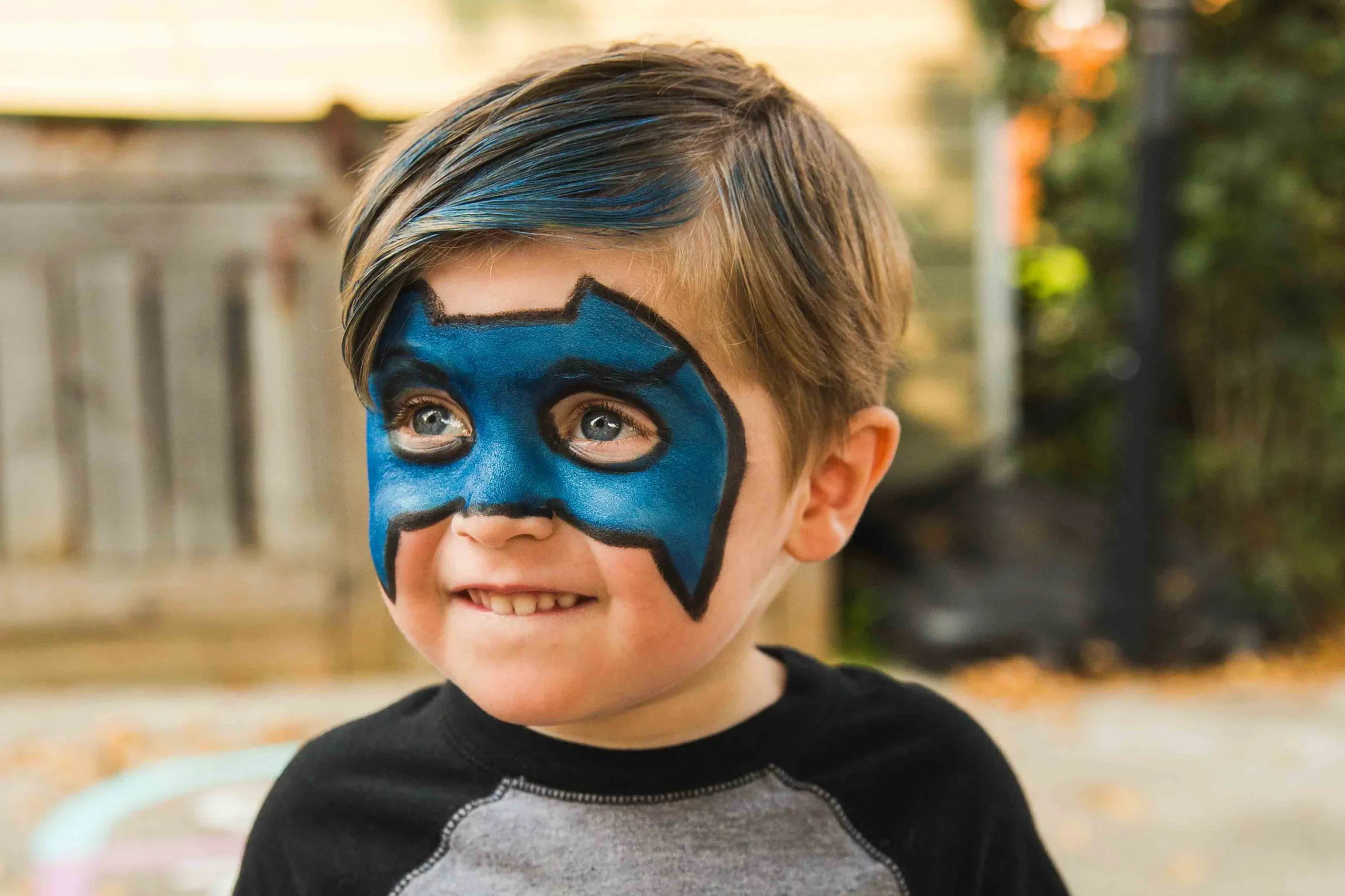 maquillage enfant super-héros