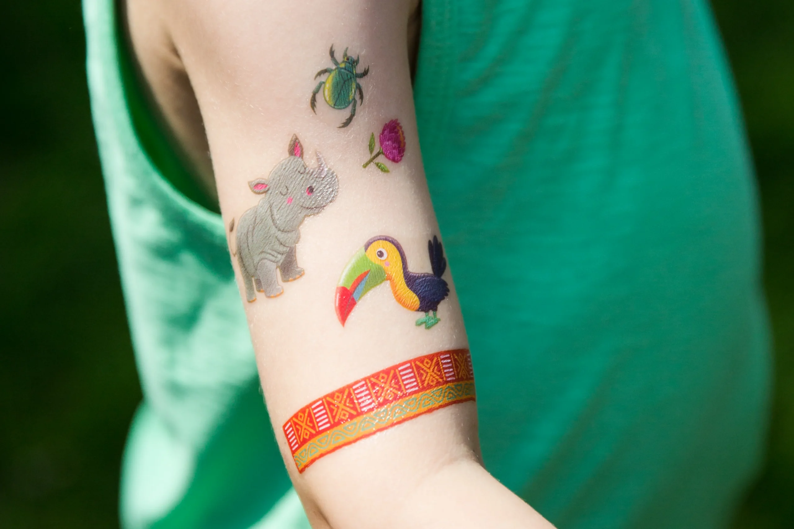 tatouages éphémères enfant