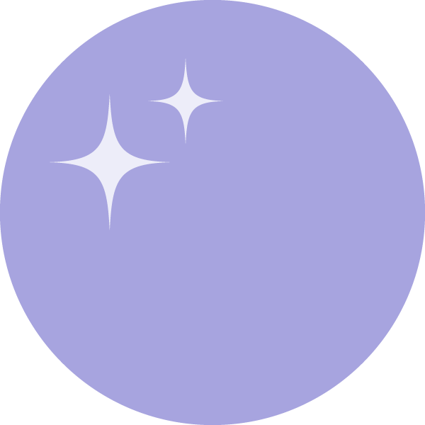 Kindernagellack - Glitzer-Lavendelblau