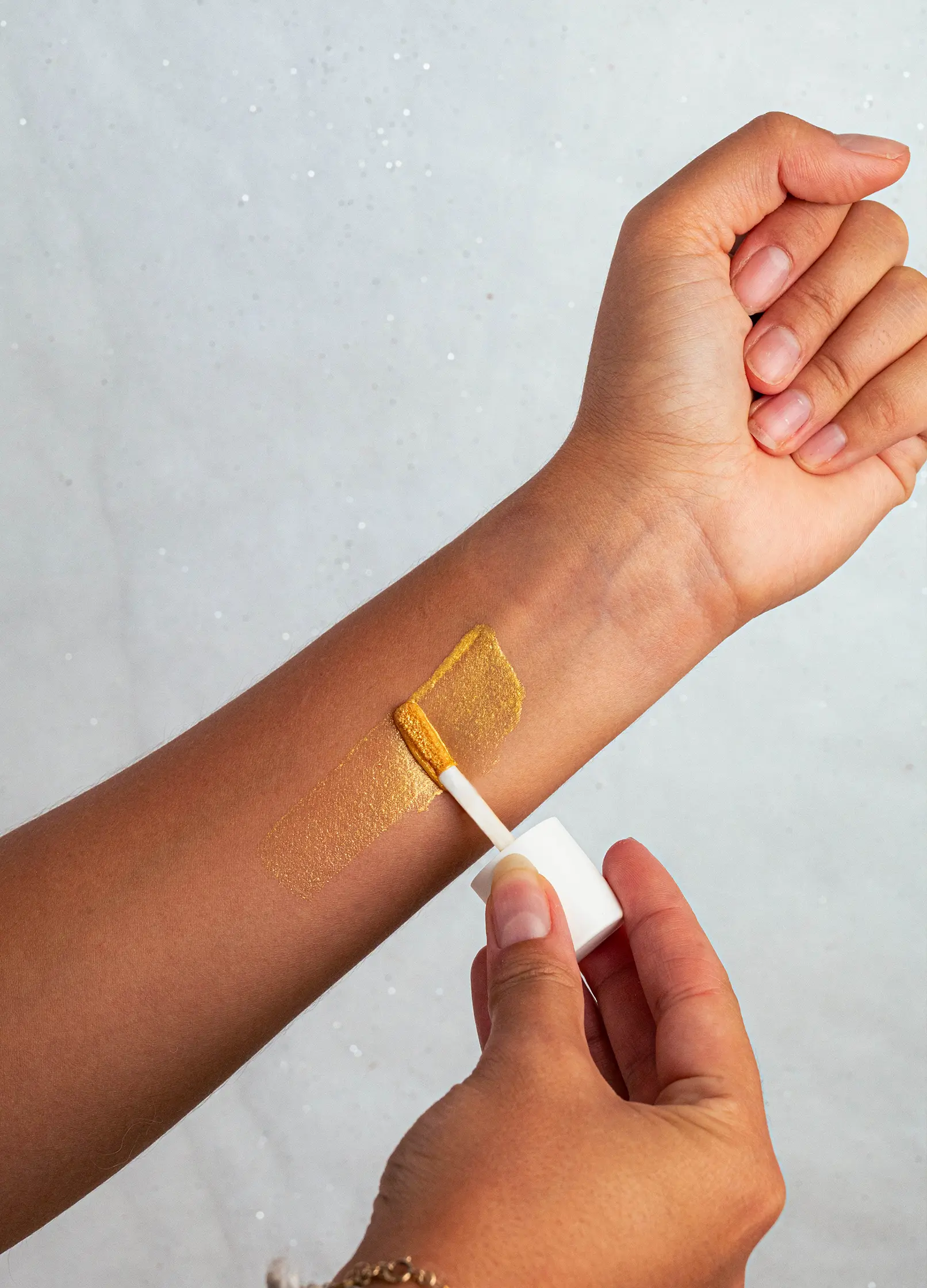 gel pailleté pour enfants
