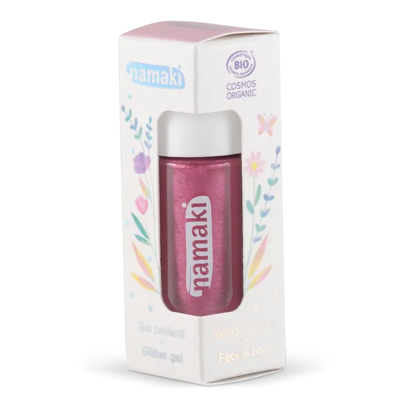 gel pailleté enfant bio