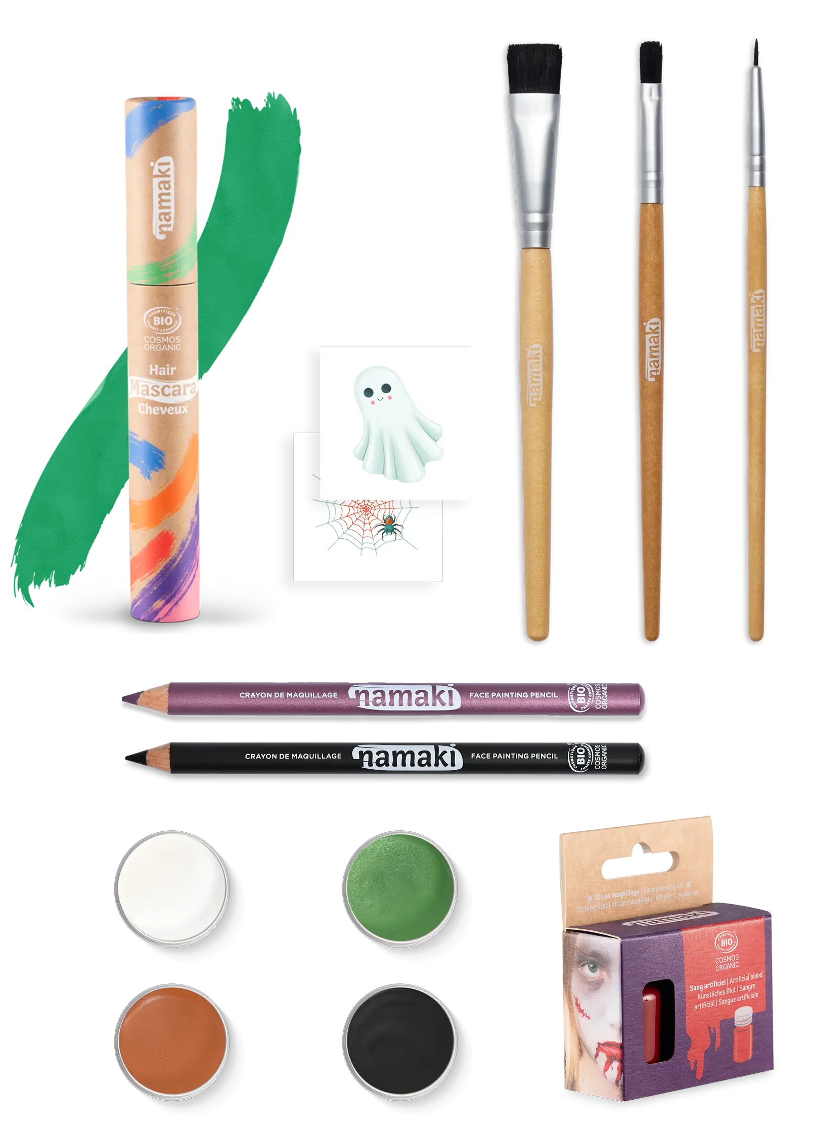 pack halloween maquillage enfant