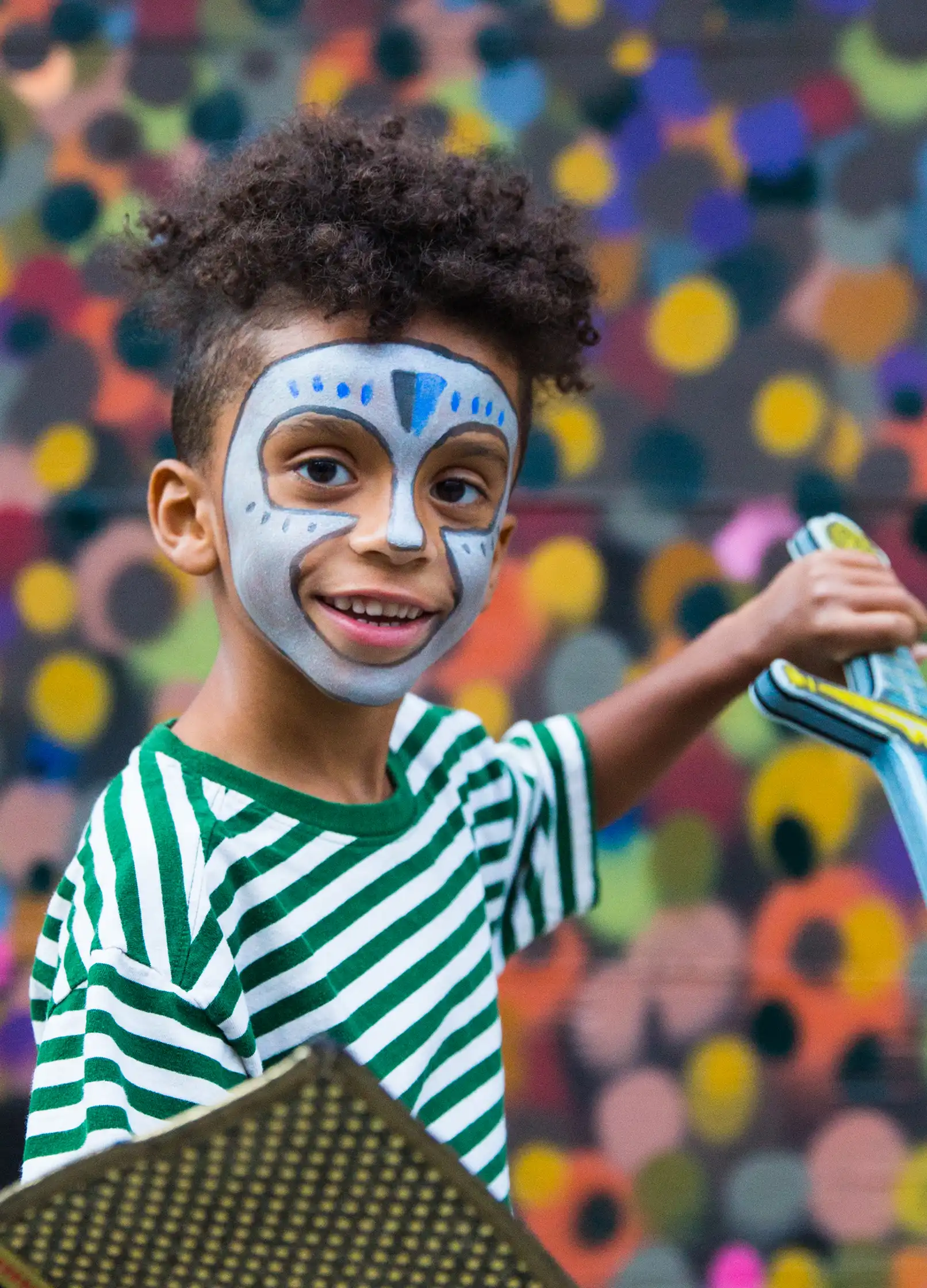 maquillage enfant chevalier